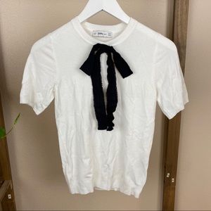 Zara Knit Pull Over Top